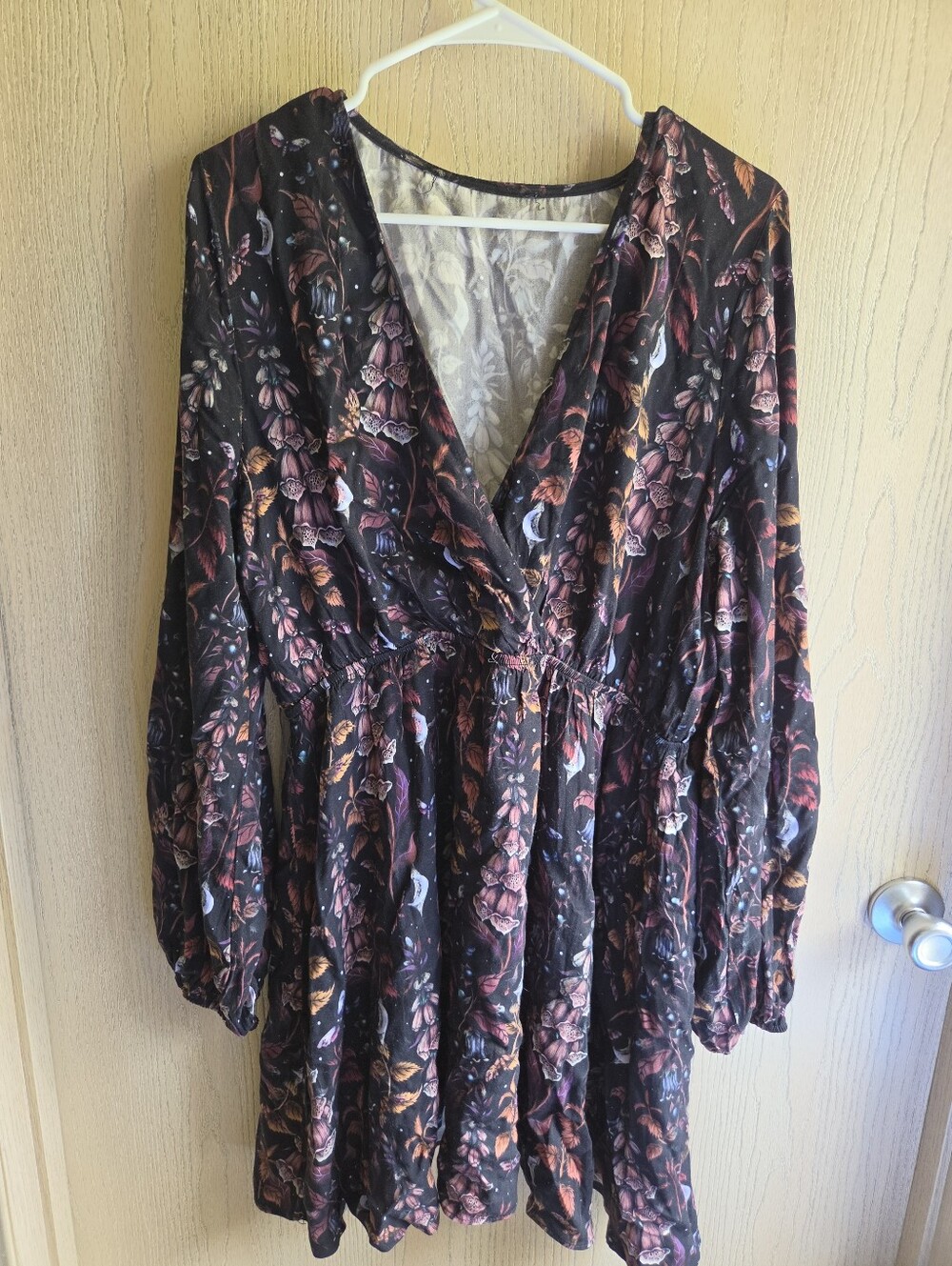 Disturbia Foxglove Mini Wrap Dress - Picture 2 of 13